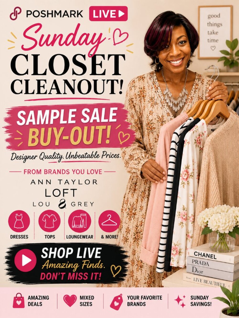 Sunday Closet Cleanout 💕 Sample Sale Buy-Out | Low Starts